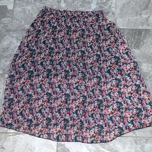 Lauren Conrad floral skirt